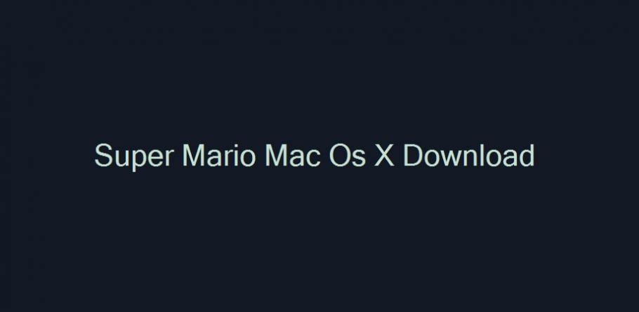 snes emulator mac osx 10.12.6